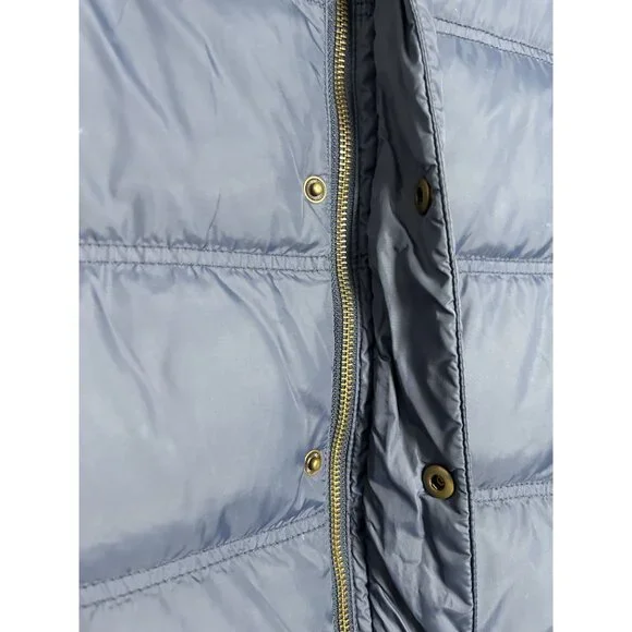 Men’s Jack Wills Gilet Body Warmer Quilted With Hooded Large Navy Blue - Picture 9 of 13